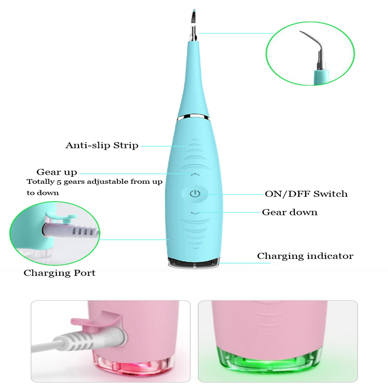 Dental Scaler Tooth Calculus Remover